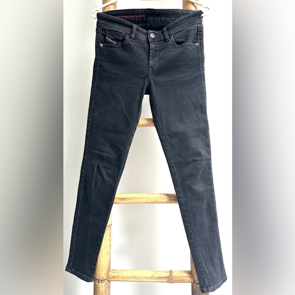 DIESEL black skinny jeans size 26 - Picture 1 of 7